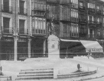 Don
Purpurino cuando se encontraba en la Plaza de Fuente Dorada